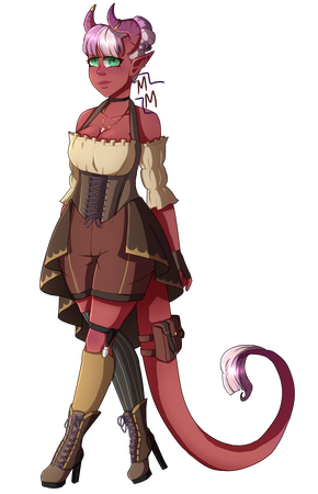 Evirya Cyndirdaun, Teifling Artificer